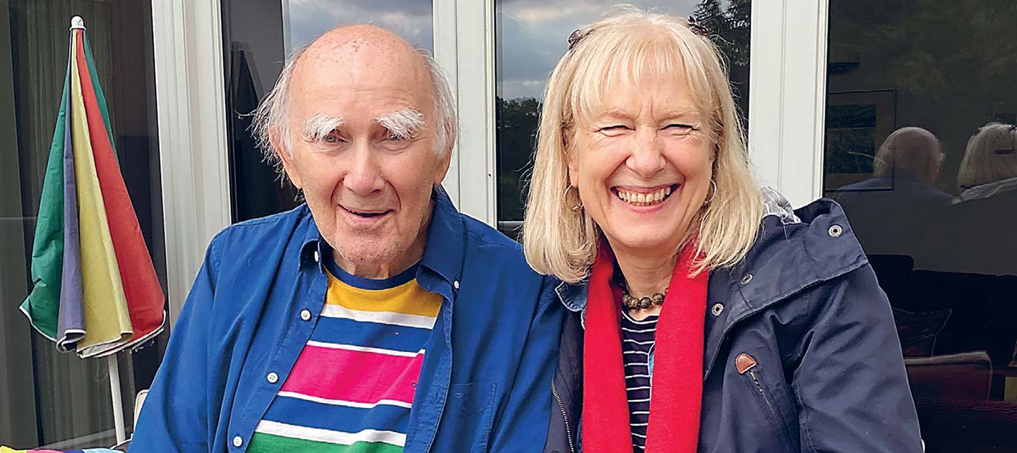 The Author John Hicks and Angie